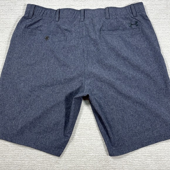 Under Armour Match Play Shorts Mens Size 40 Gray Performance Stretch Golf Chino - Picture 7 of 8